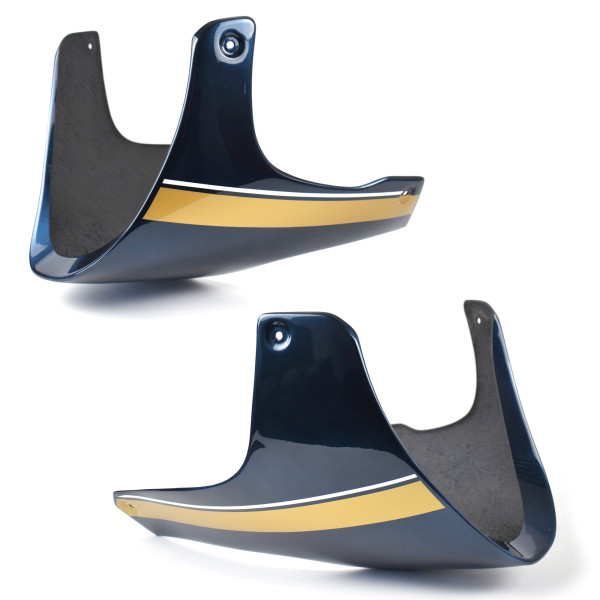 Pyramid Plastics Pyramid belly pan | candytone blue/gold/white | kawasaki z 900 rs 2022>2023